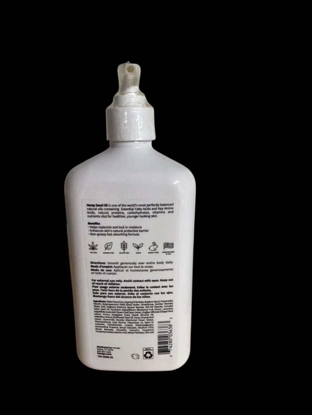 Blueberry Lavender & Chamomile Herbal Body Moisturizer Lotion 17 Fl oz New